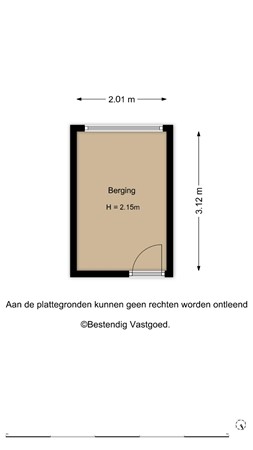 Floorplan - Oegstgeesterweg 96, 2231 BA Rijnsburg
